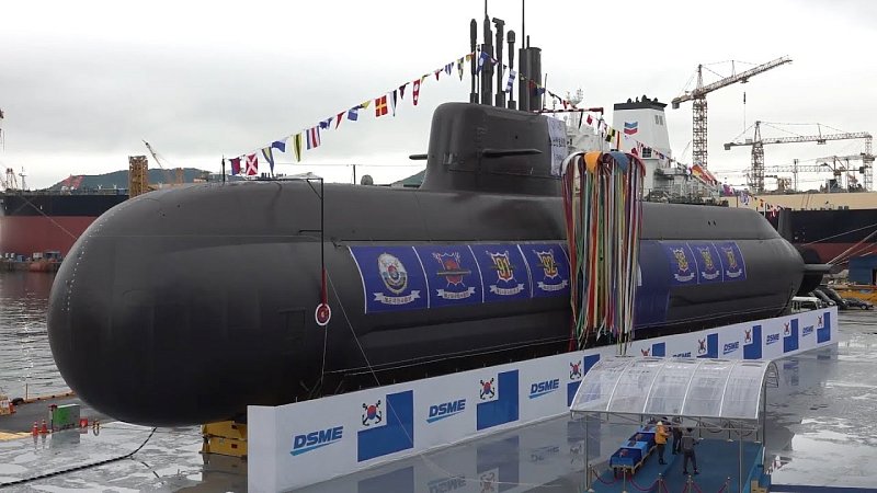 "Досан Ан Чан-хо", первая ДЭПЛ класса KSS-III, Южная Корея